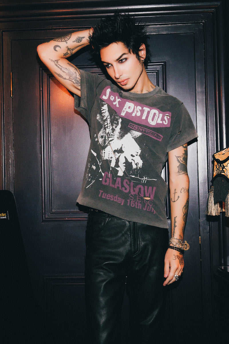 SEX PISTOLS LIVE IN GLASGOW VINTAGE T-SHIRT