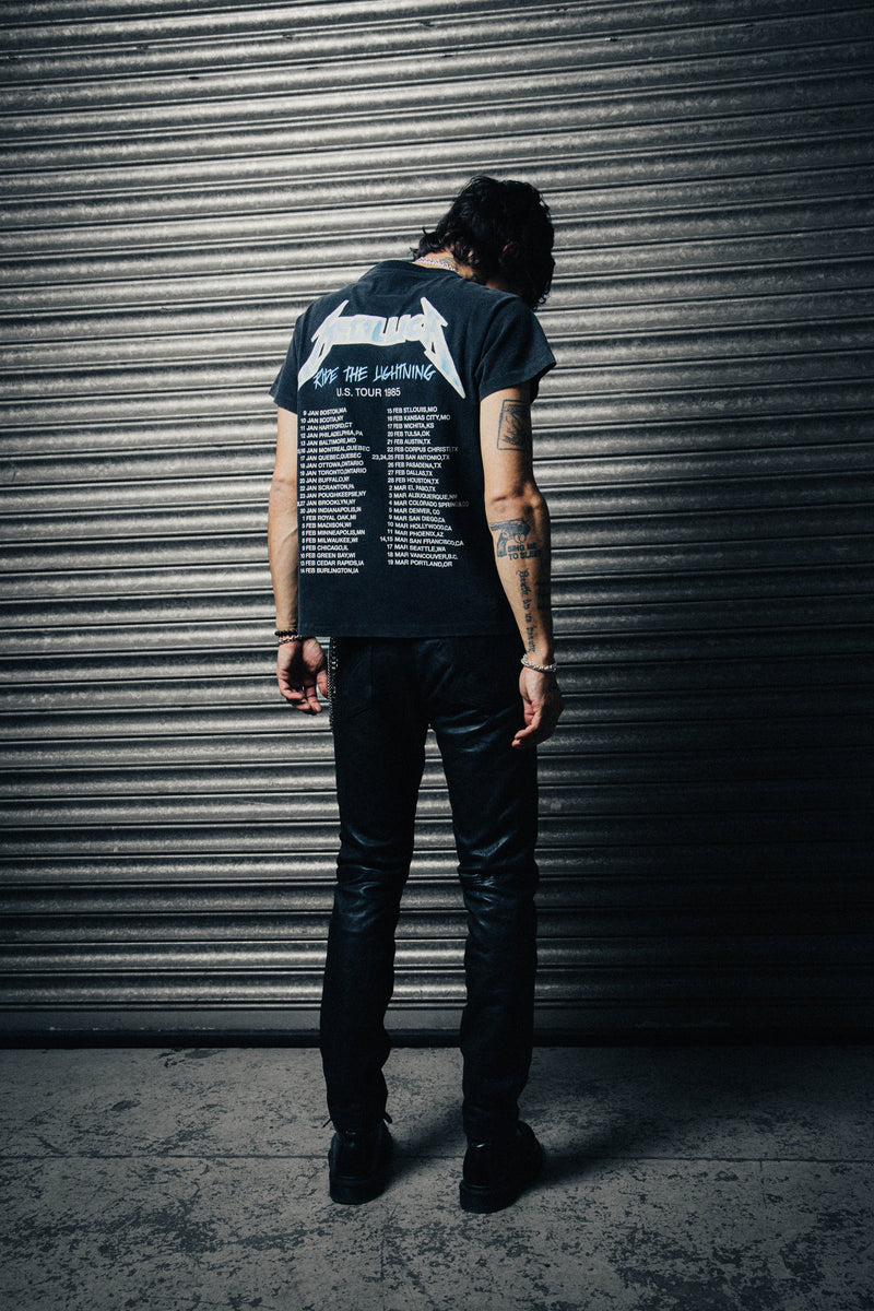 METALLICA RIDE THE LIGHTNING US TOUR VINTAGE T-SHIRT