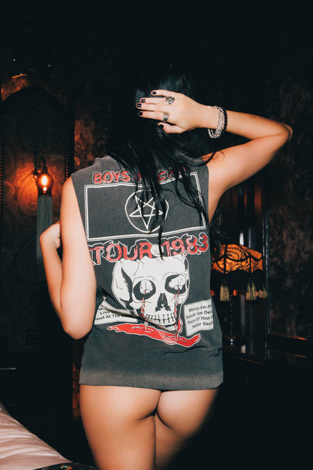 Motley Crue Boys in Action Vintage Tank