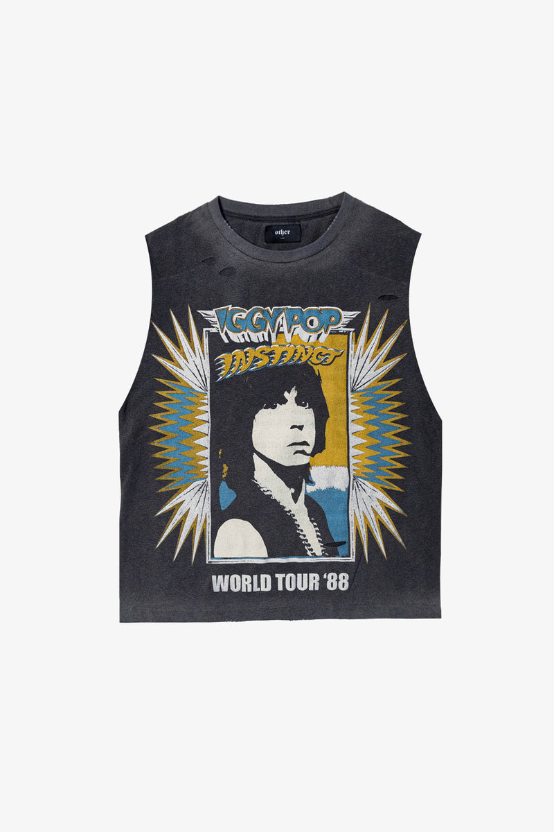 IGGY POP INSTINCT TOUR 88 VINTAGE TANK