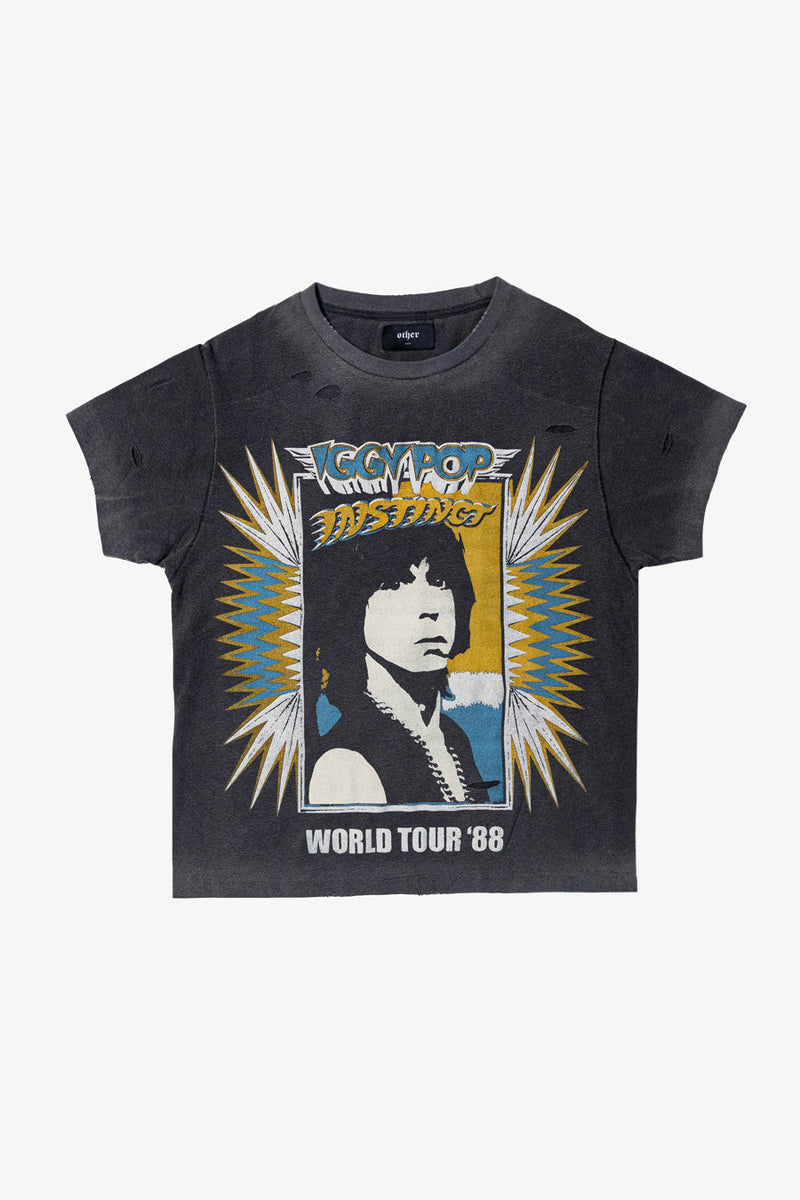 IGGY POP INSTINCT TOUR 88 VINTAGE T-SHIRT