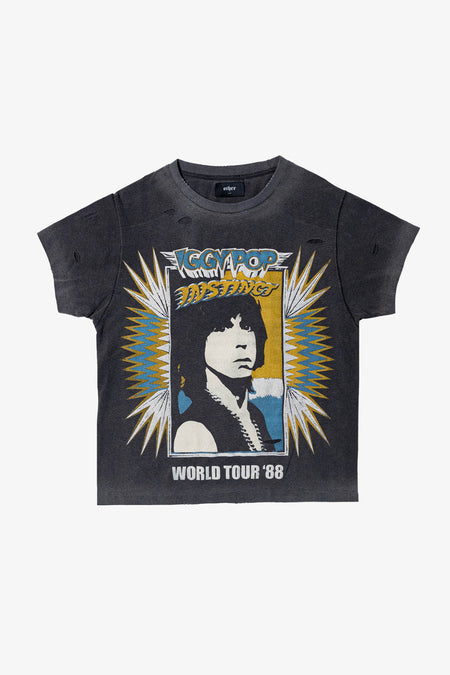 IGGY POP INSTINCT TOUR 88 VINTAGE T-SHIRT