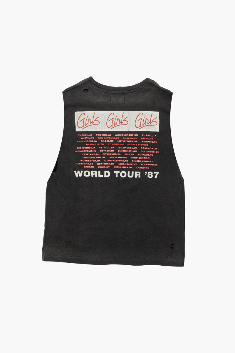 Motley Crue Biker Crue Vintage Tank