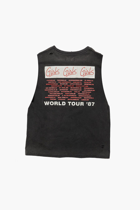 Motley Crue Biker Crue Vintage Tank