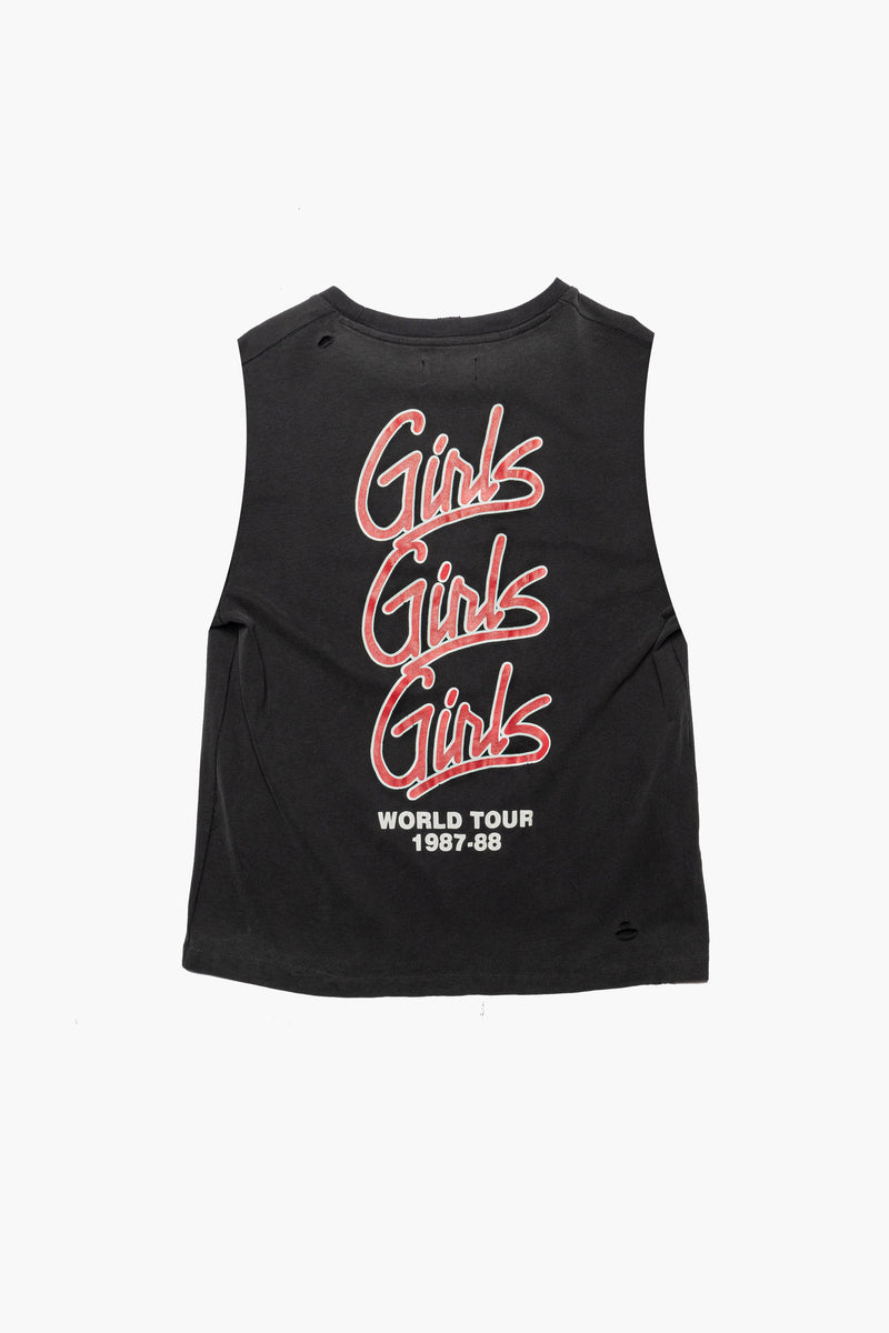 Motley Crue Bomber Girl Vintage Tank
