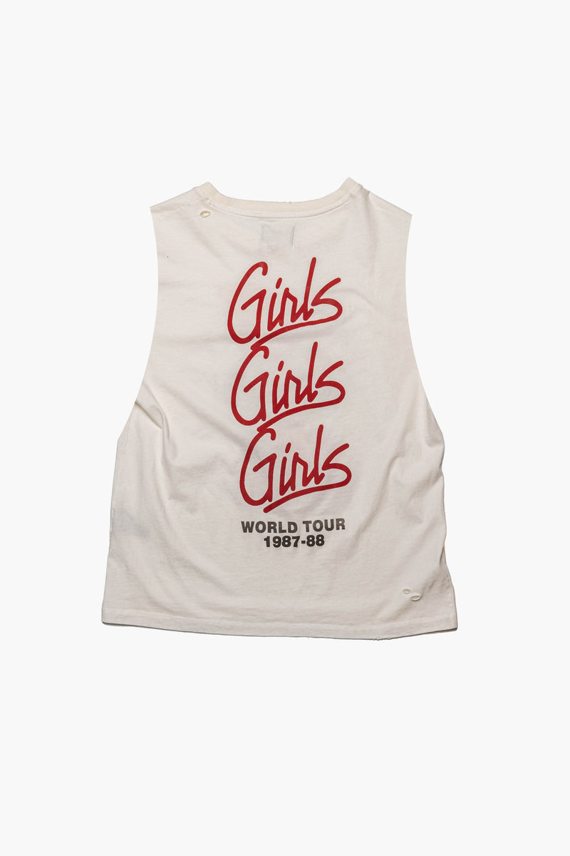 Motley Crue Bomber Girl Vintage Tank