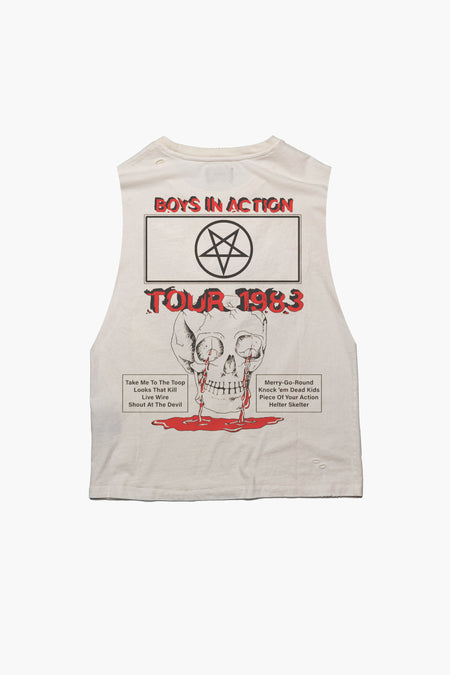 Motley Crue Boys In Action Vintage Tank