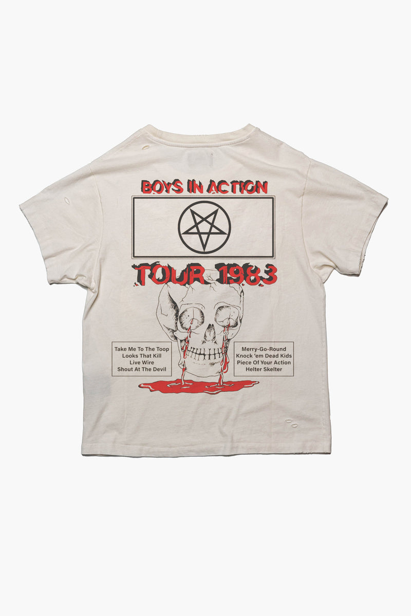 Motley Crue Boys In Action Vintage T-Shirt