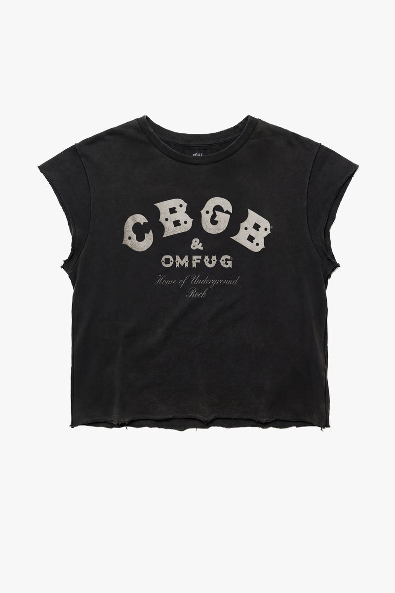 CBGB RAW EDGE T-SHIRT
