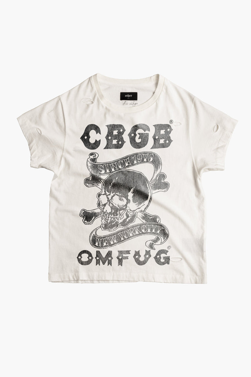 CBGB SKULL & CROSSBONES VINTAGE T-SHIRT