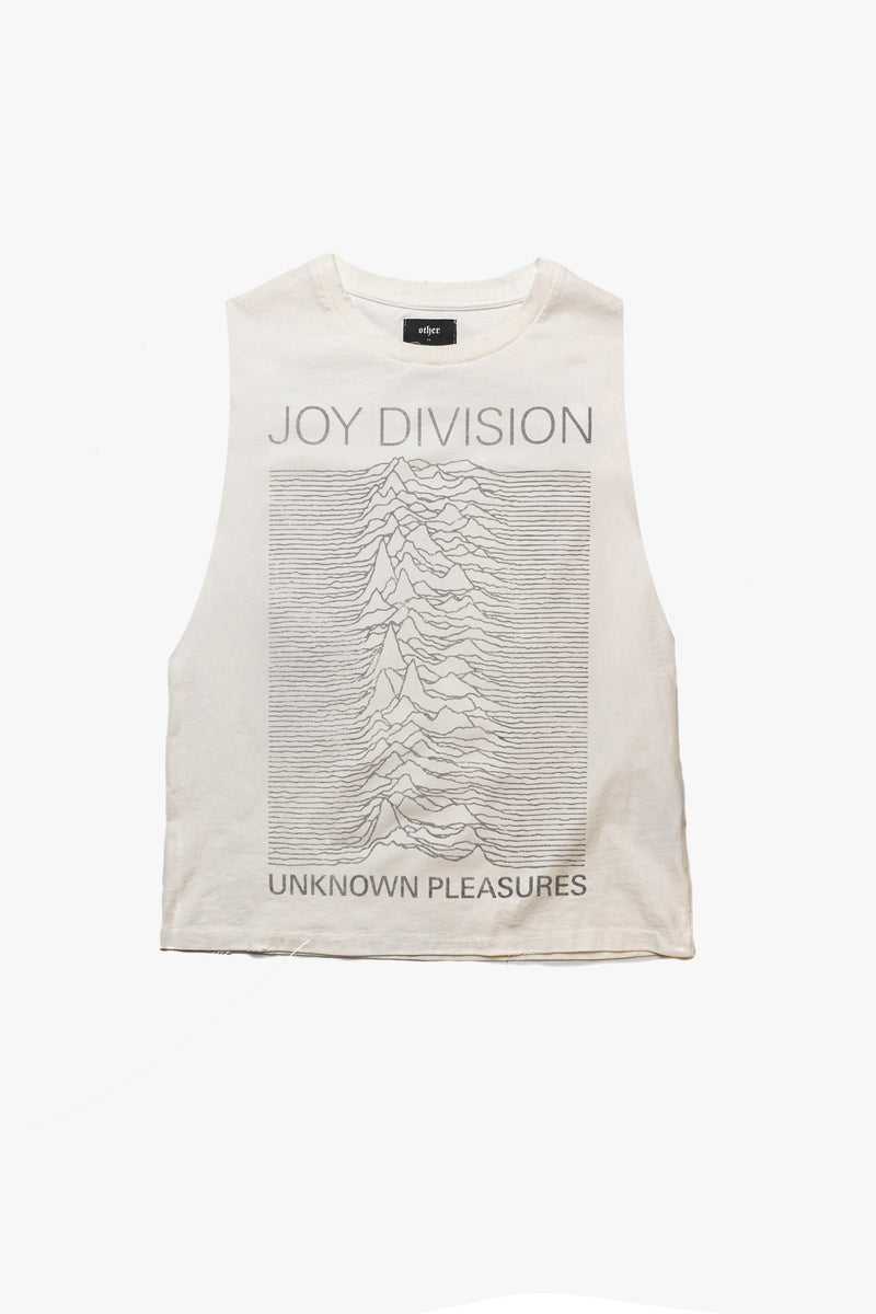 JOY DIVISION UNKNOWN PLEASURES VINTAGE TANK