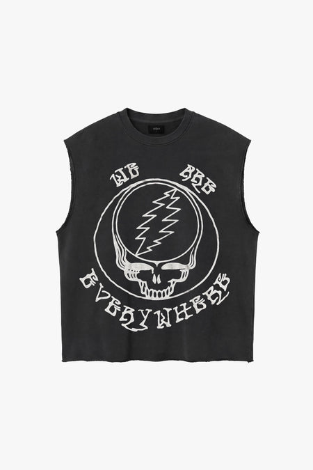 GRATEFUL DEAD WE ARE EVERYWHERE RAW EDGE SWEATSHIRT