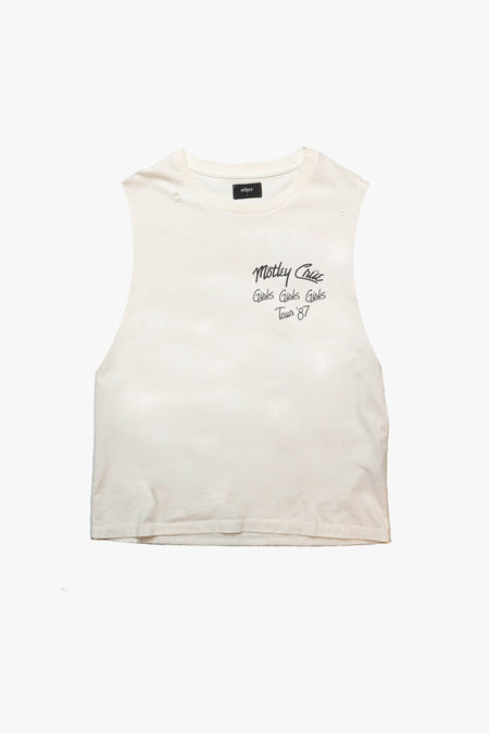Motley Crue Girls Girls Girls Tour Vintage Tank