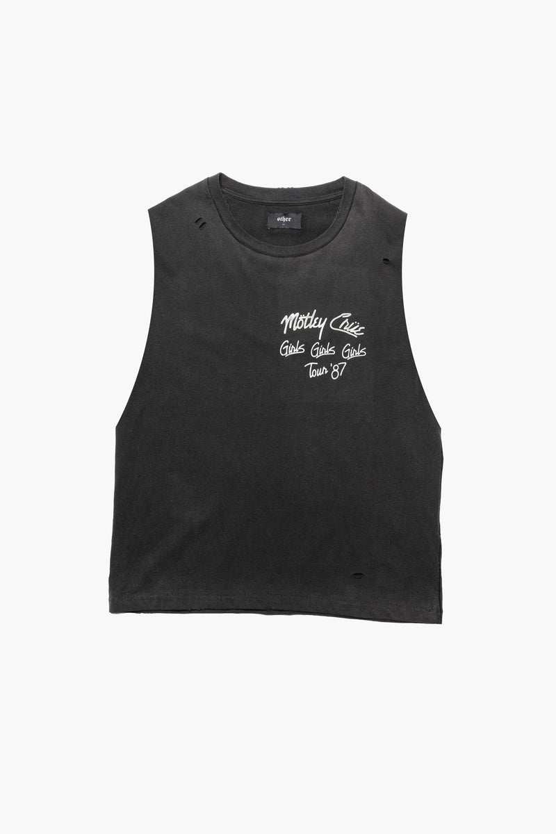 Motley Crue Girls Girls Girls Tour Vintage Tank