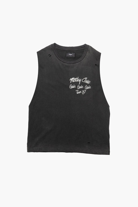 Motley Crue Girls Girls Girls Tour Vintage Tank