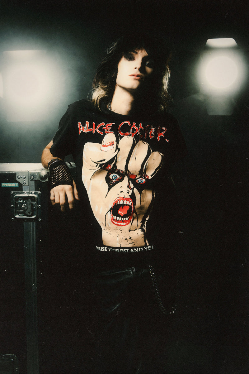 Alice Cooper Raise Your Fist & Yell Vintage T-Shirt
