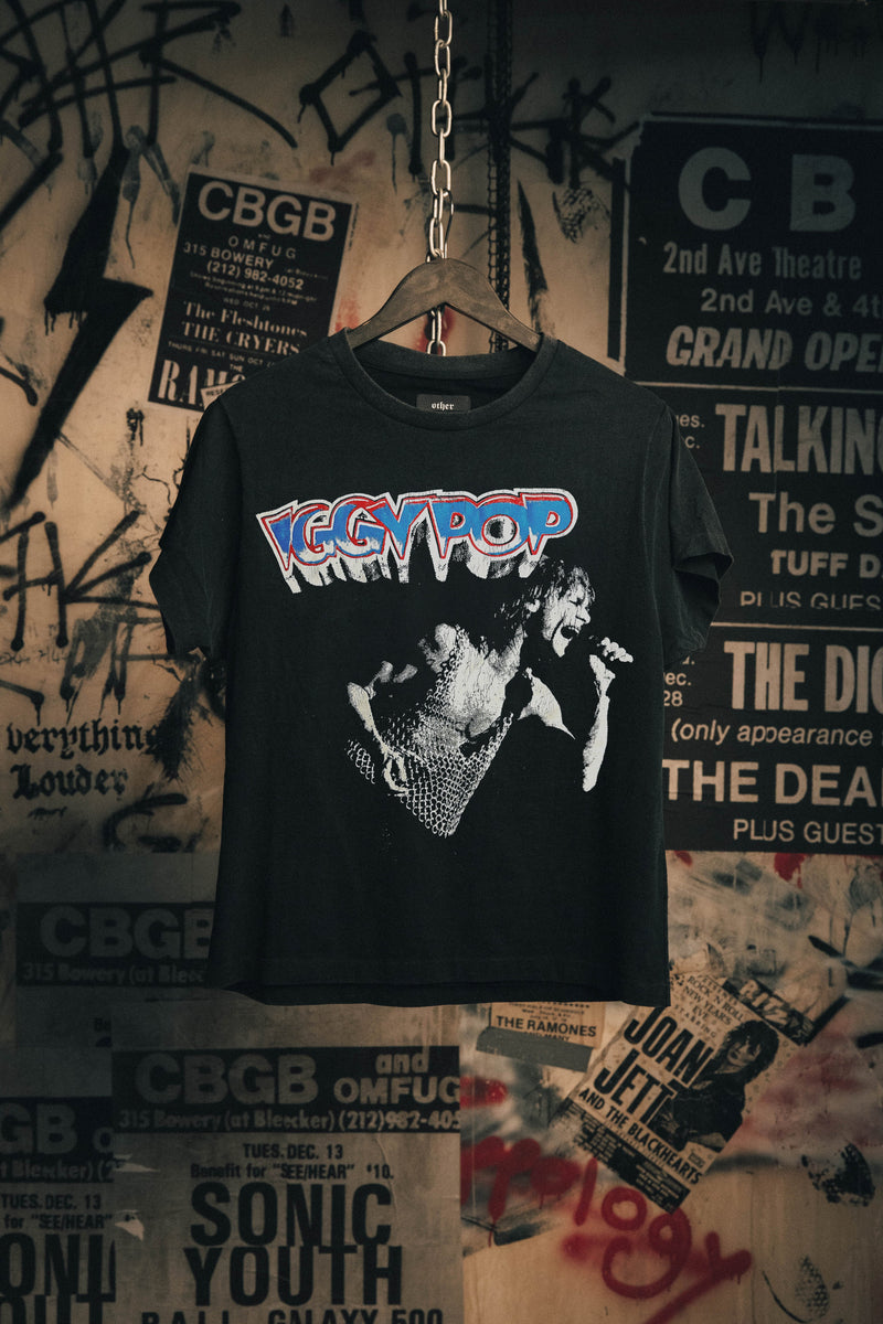 IGGY POP RAW POWER VINTAGE T-SHIRT