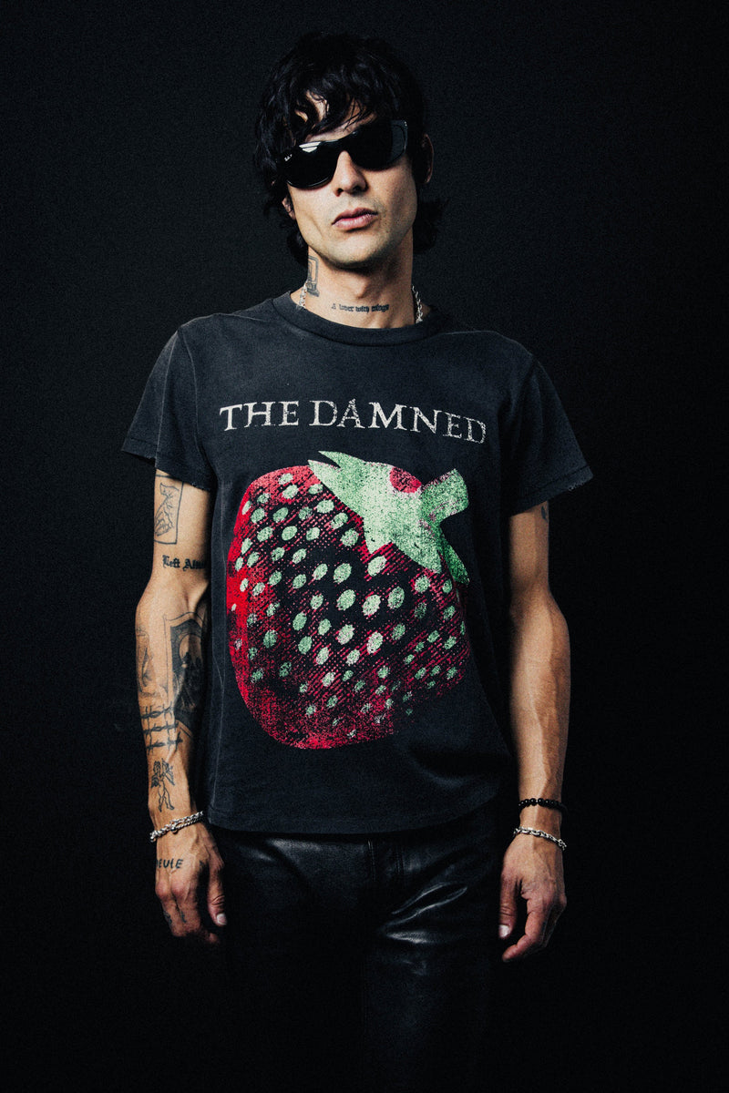 THE DAMNED STRAWBERRY VINTAGE T-SHIRT
