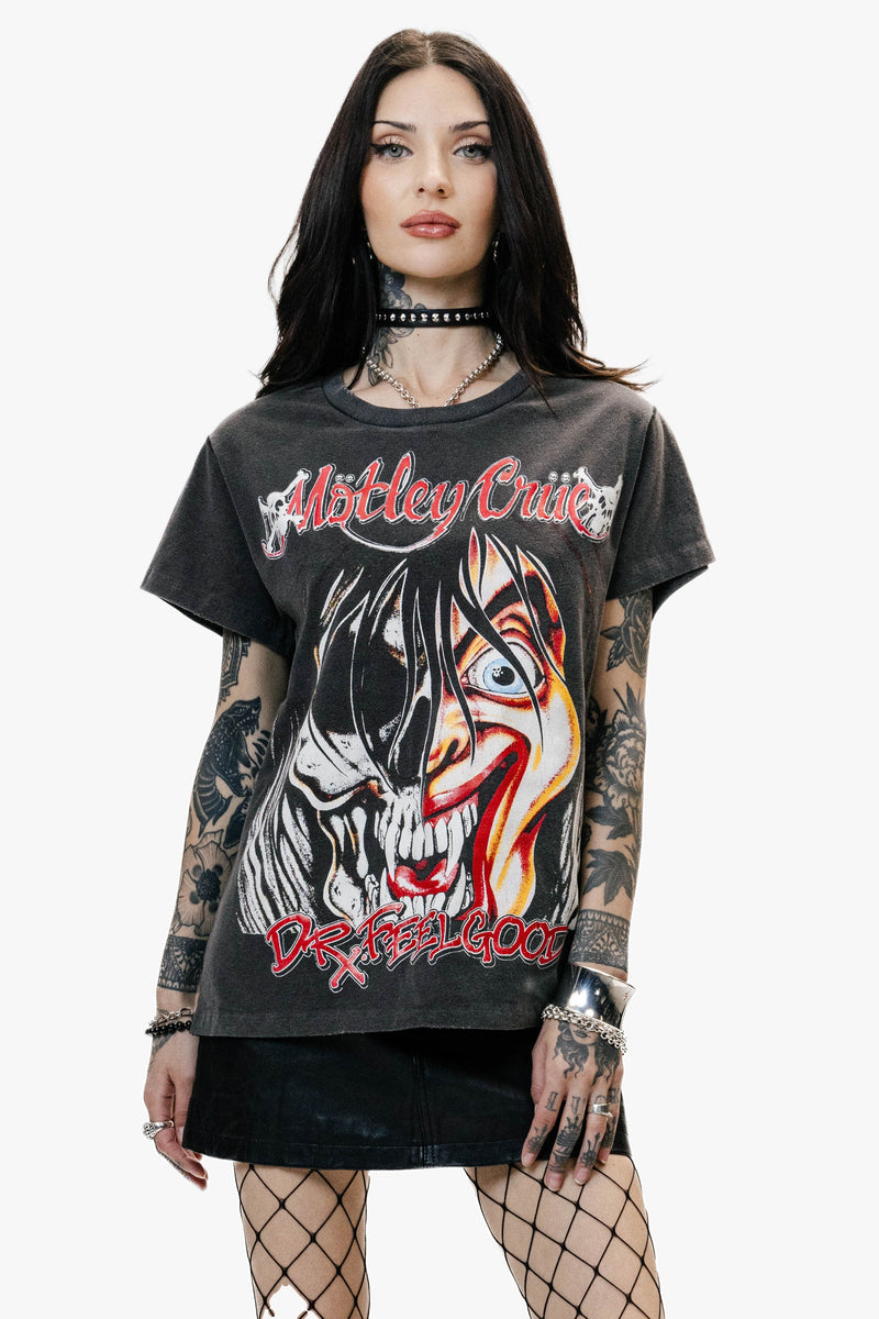 MOTLEY CRUE CRASH & BURN VINTAGE T-SHIRT