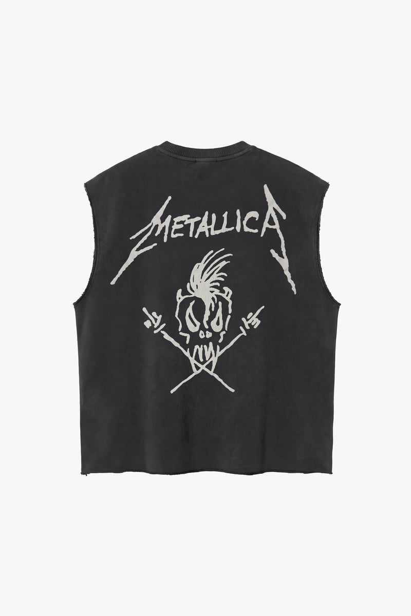 METALLICA GRAFFITI RAW EDGE SWEATSHIRT