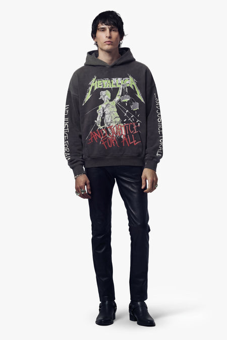 METALLICA ...AND JUSTICE FOR ALL VINTAGE HOODIE