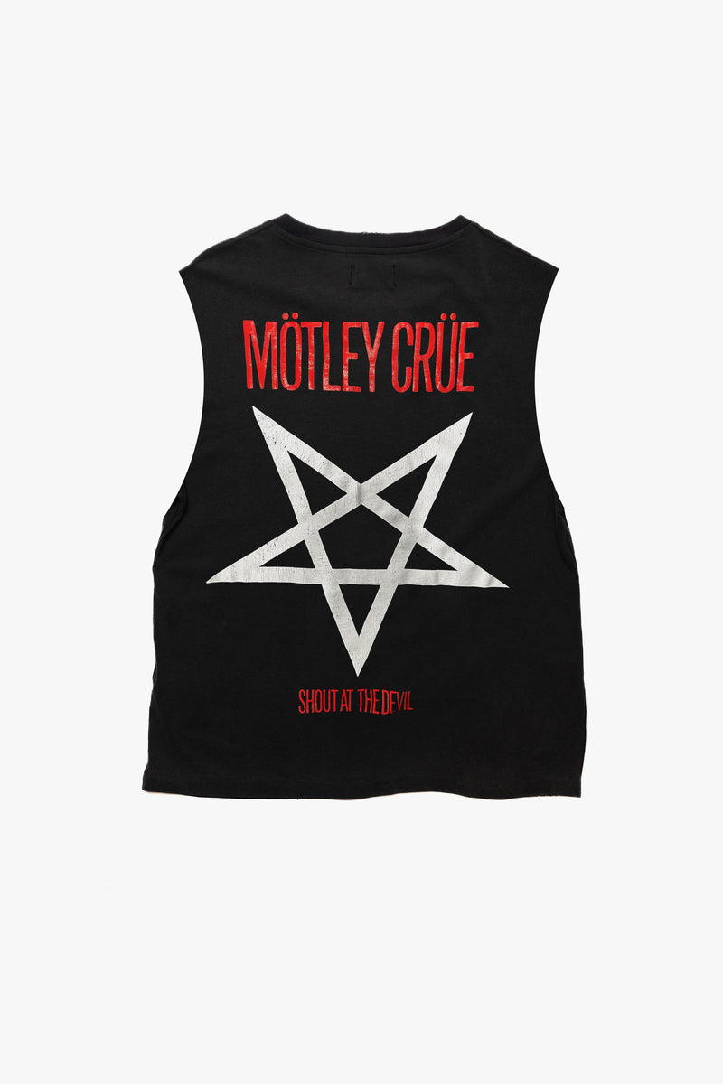 MOTLEY CRUE SHOUT AT THE DEVIL VINTAGE TANK