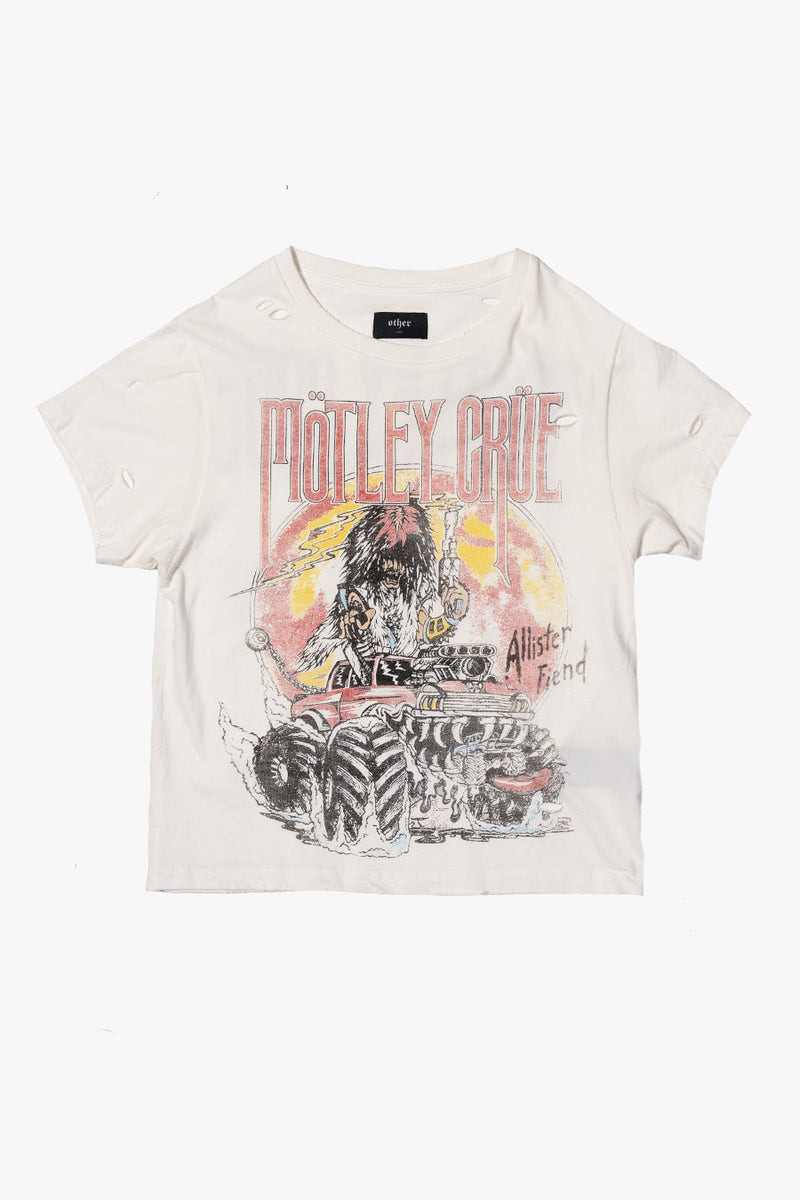 Motley Crue Wrecking Crue 85 Vintage T-Shirt
