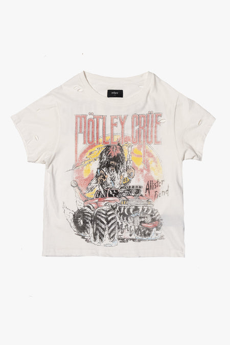 Motley Crue Wrecking Crue 85 Vintage T-Shirt