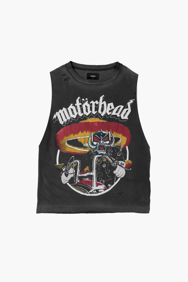 Motorhead 80s Biker Vintage Tank