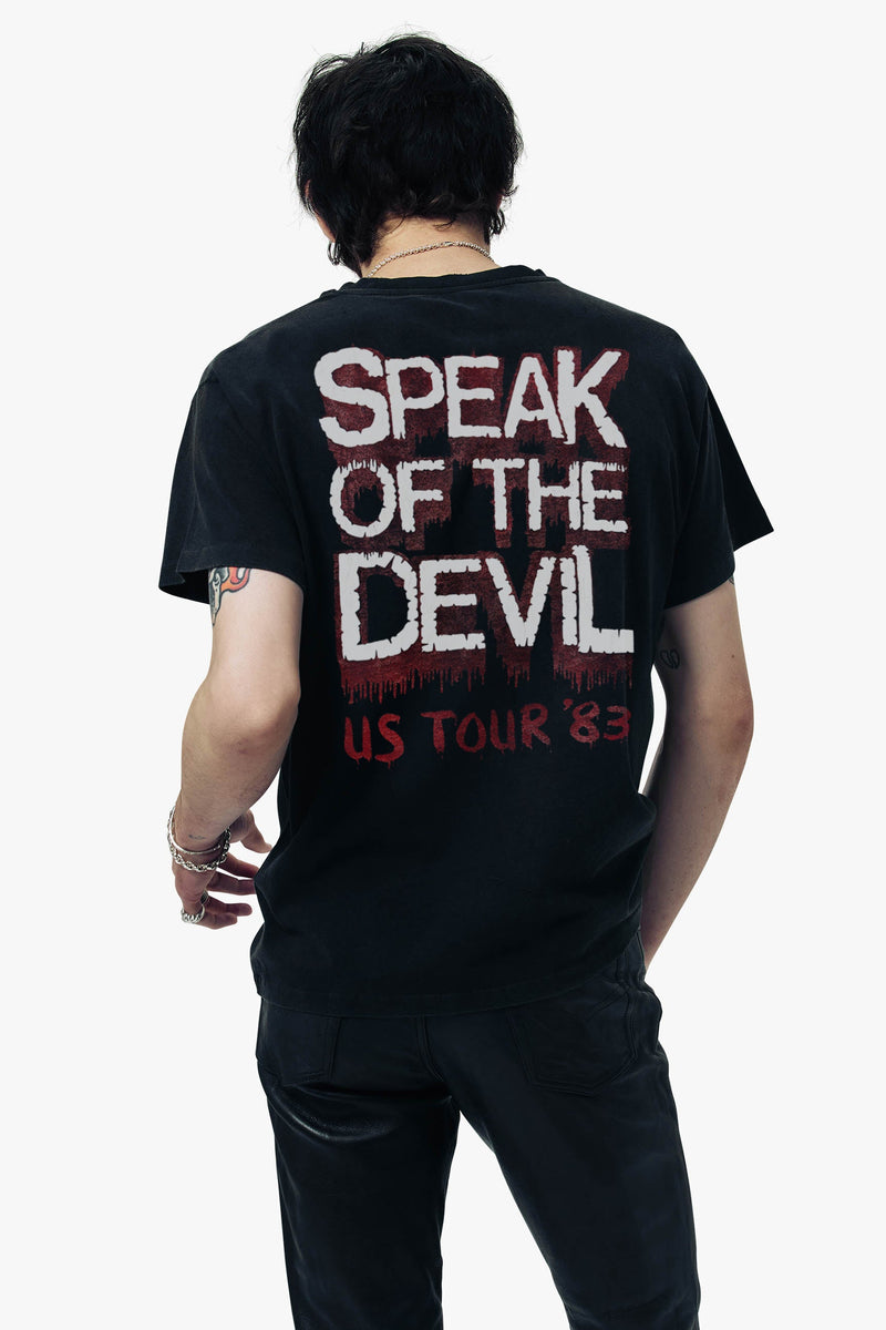 OZZY OSBOURNE SPEAK OF THE DEVIL 83 VINTAGE T-SHIRT