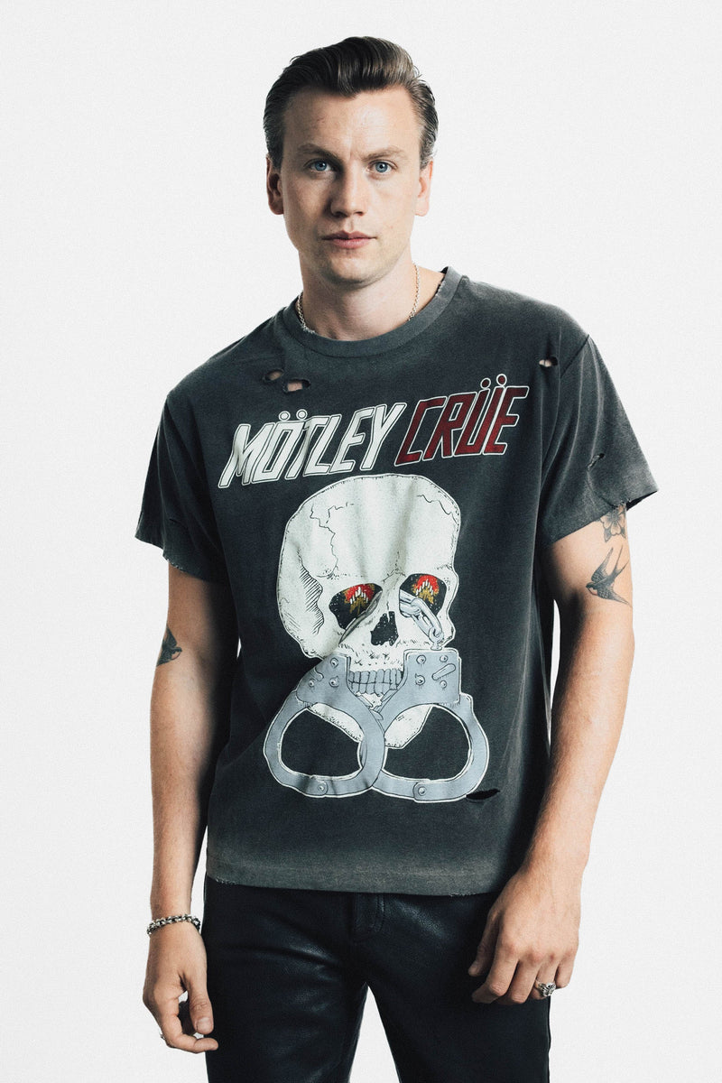 Motley Crue Boys in Action Vintage T-Shirt