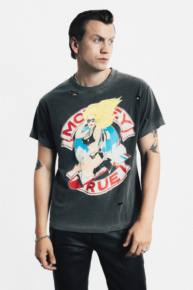Motley Crue Bomber Girl Vintage T-Shirt