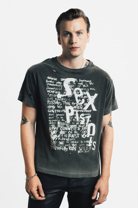 Sex Pistols Graffiti Vintage T-Shirt