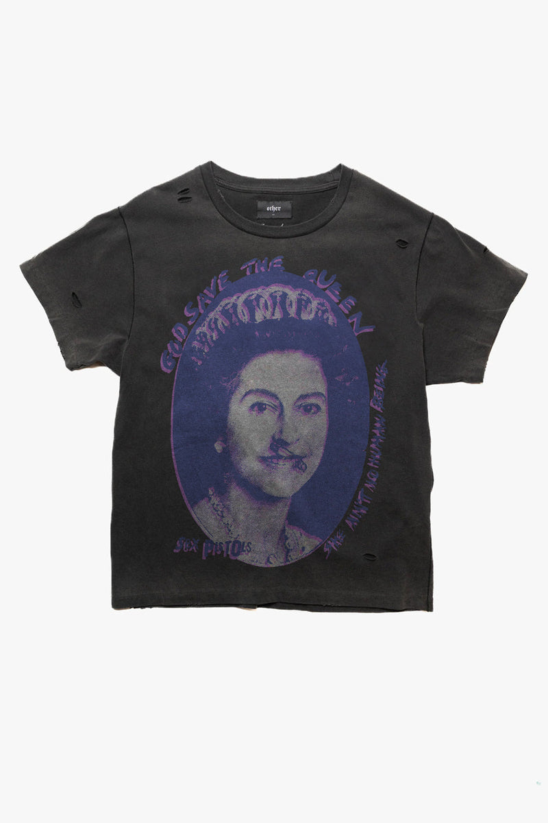 SEX PISTOLS SHE AIN'T NO HUMAN BEING VINTAGE T-SHIRT