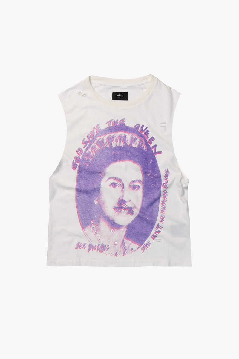 SEX PISTOLS SHE AIN'T NO HUMAN BEING VINTAGE TANK