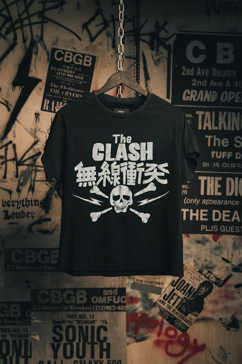 THE CLASH JAPAN VINTAGE T-SHIRT