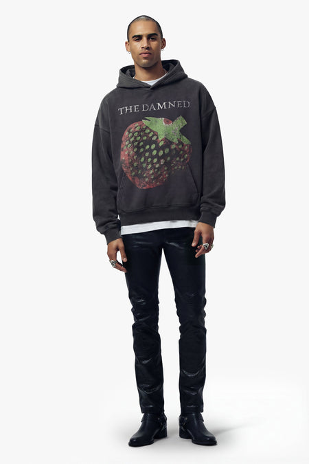 THE DAMNED STRAWBERRY VINTAGE HOODIE