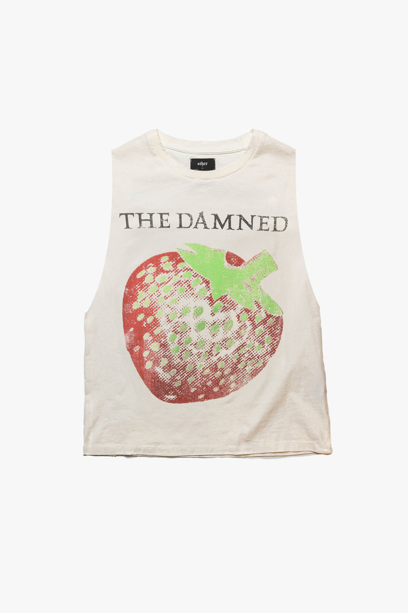 THE DAMNED STRAWBERRY VINTAGE TANK
