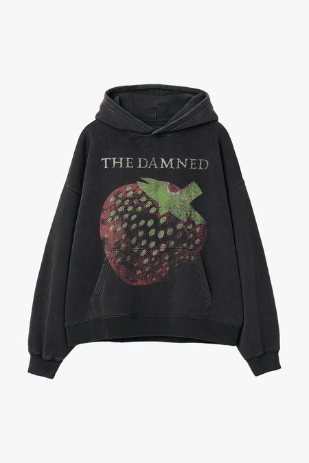 THE DAMNED STRAWBERRY VINTAGE HOODIE