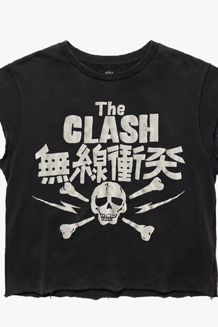 THE CLASH JAPAN RAW EDGE VINTAGE T-SHIRT