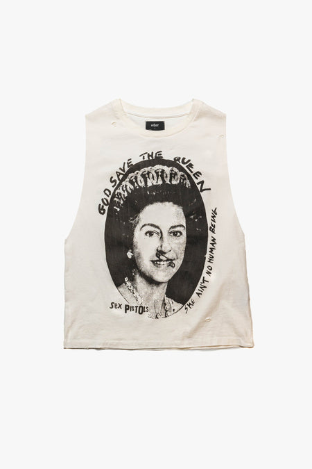 Sex Pistols God Save The Queen Vintage Tank