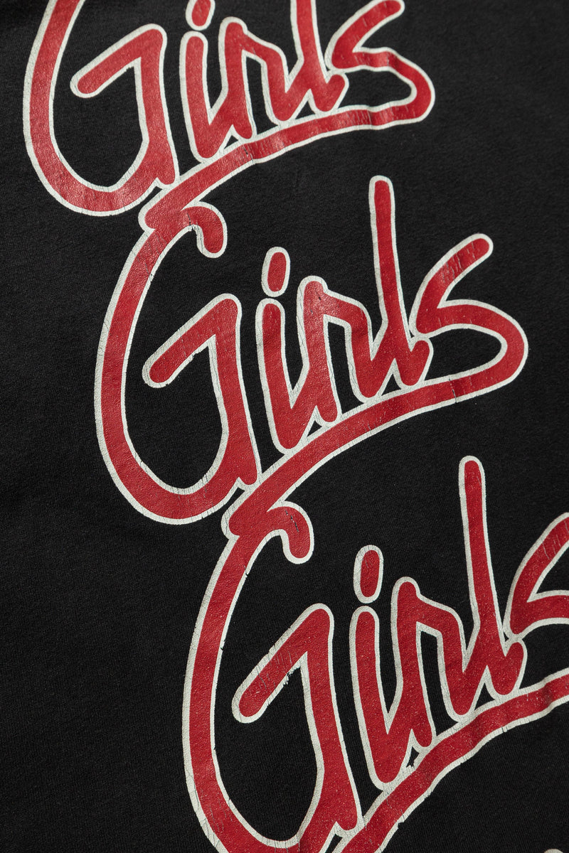 Motley Crue Bomber Girl Vintage T-Shirt