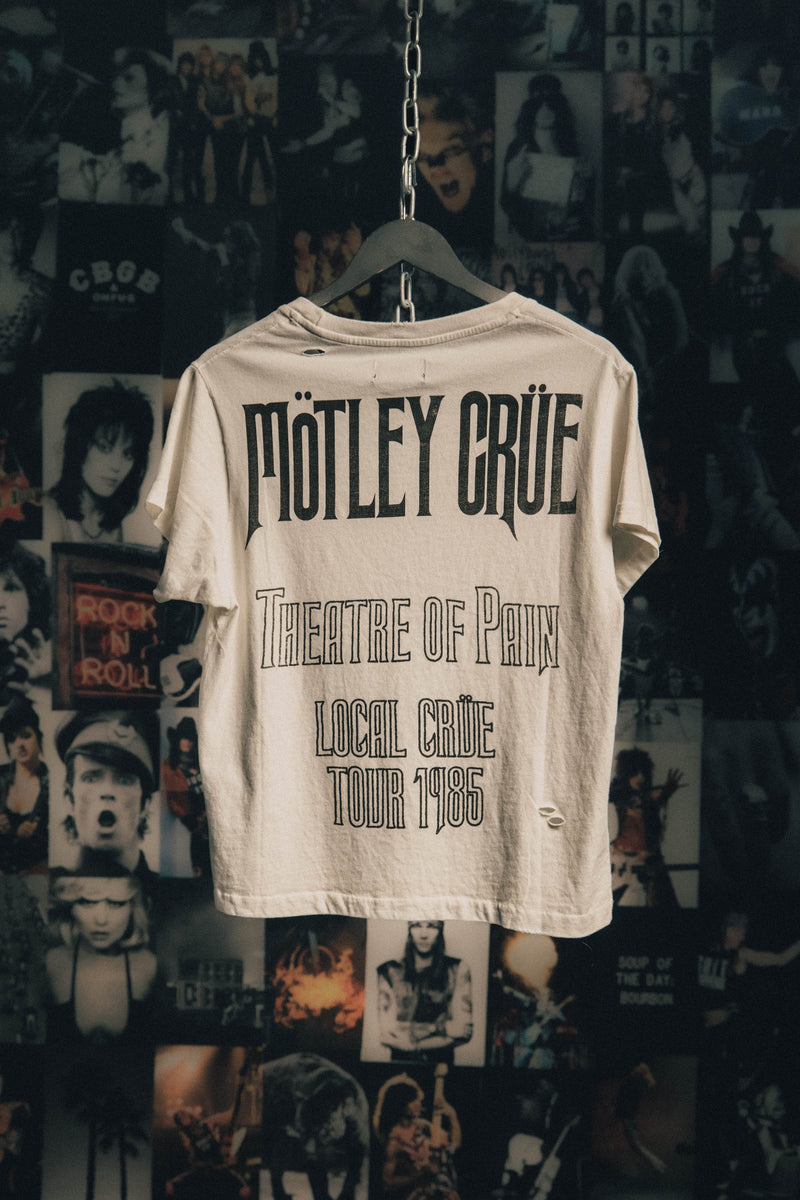 Motley Crue Wrecking Crue 85 Vintage T-Shirt