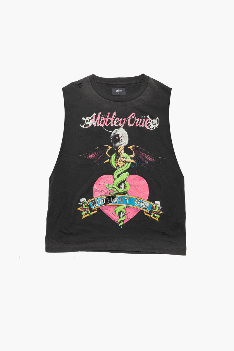 Motley Crue Without You Vintage Tank