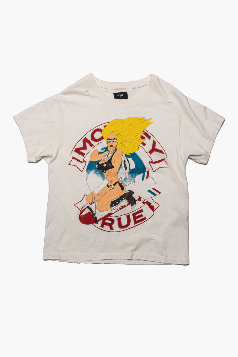 Motley Crue Bomber Girl Vintage T-Shirt