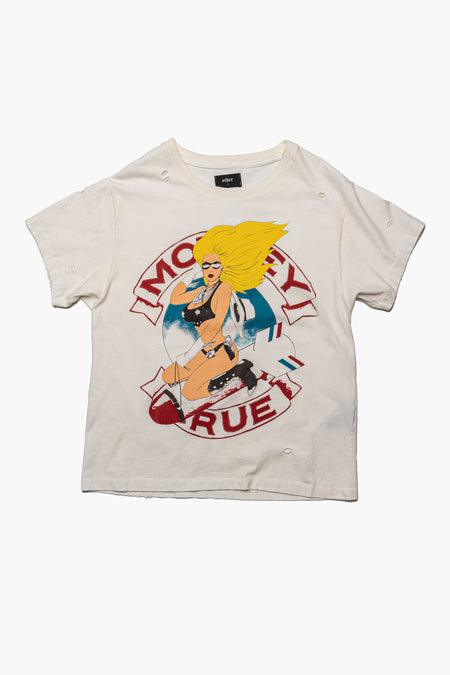 Motley Crue Bomber Girl Vintage T-Shirt